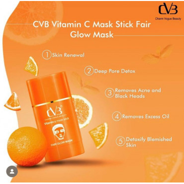 CVB Vitamin C Fair Glow Mask Stick with  Skin Supports