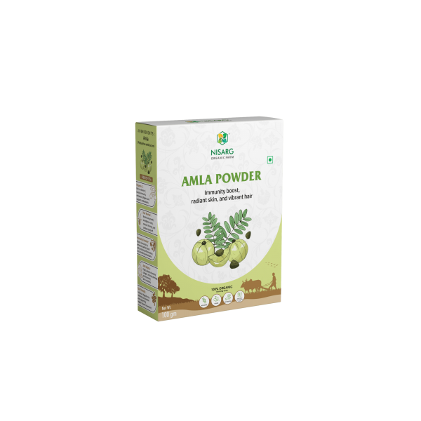 Nisarg Organic Amla Powder 100g  