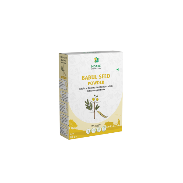 Nisarg Organic Babul Phali Powder 100g 