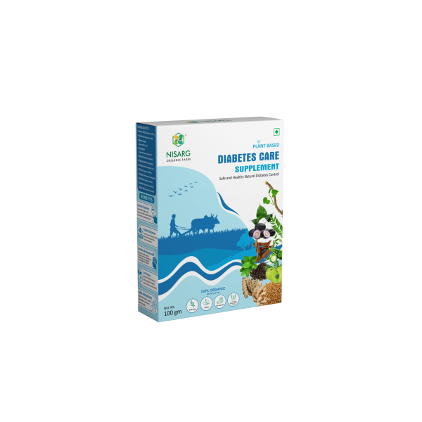 Nisarg Organic Diabetes Care Supplements 100g