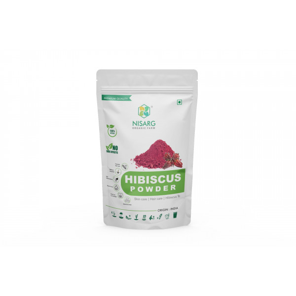 Nisarg Organic Hibiscus Powder 500g