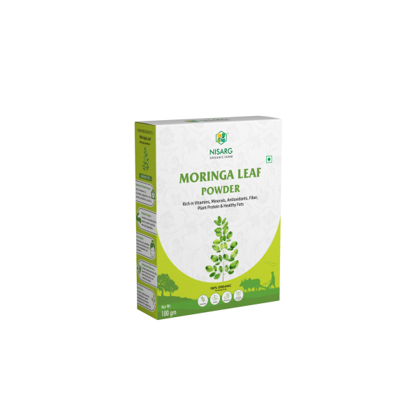 Nisarg Organic Moringa Leaf Powder 100g 