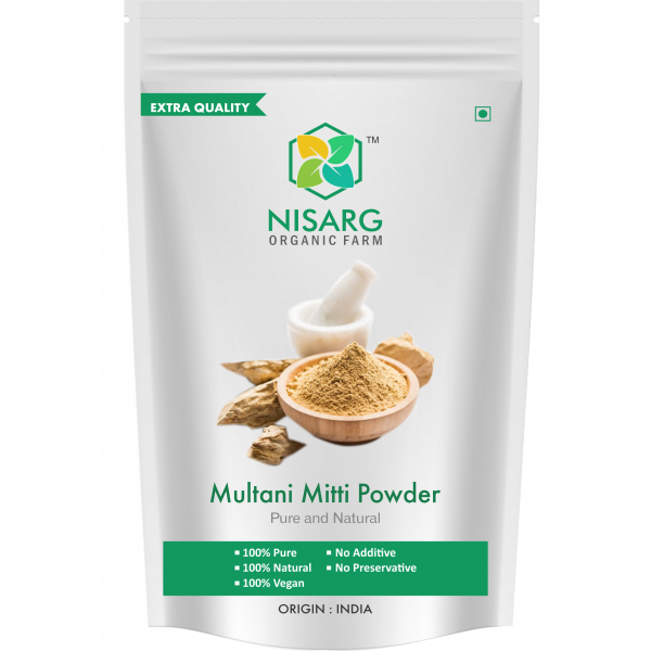 Nisarg Organic Multani Mitti Powder 200g 