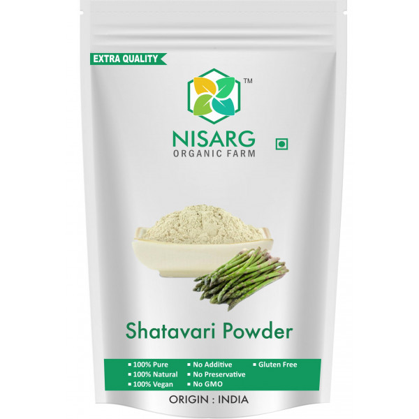 Nisarg Organic Shatavari Root Powder 200g 