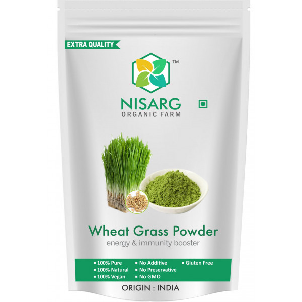 Nisarg Organic Wheatgrass Powder 500g 