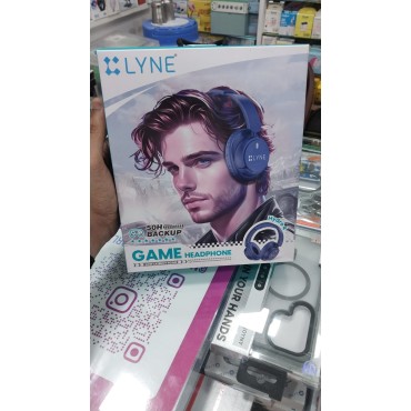 LYNE Game Headphone – 50H Battery Backup, High Definition Stereo Sound, and Ultra Comfort