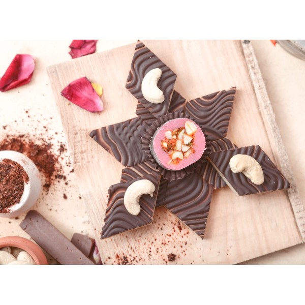 Chocolate Kaju Katri