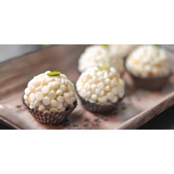 White Chocolate Dry Fruit Ladoo 
