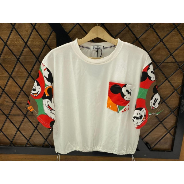 Micky Mouse Top (White color) 