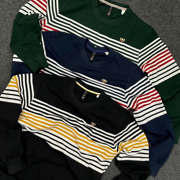 T-shirt with lining print 