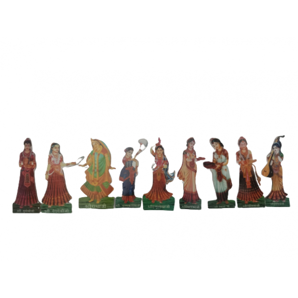 WOODEN LADY ( 9 PCS)
